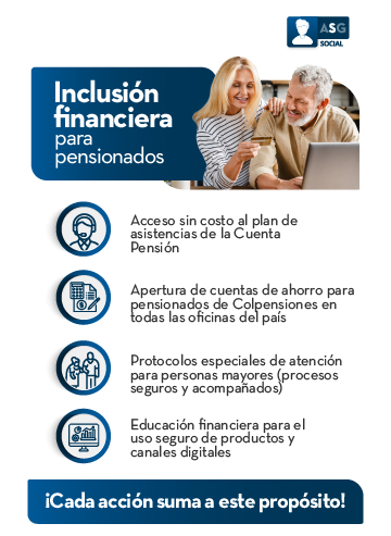Inclusión financiera para pensionados