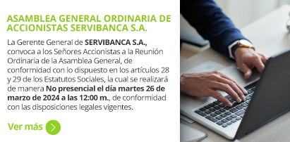 ASAMBLEA GENERAL ORDINARIA DE ACCIONISTAS SERVIBANCA S.A.